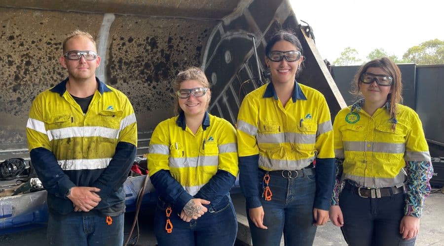 MIGAS Boilermaking Apprentices Bradken