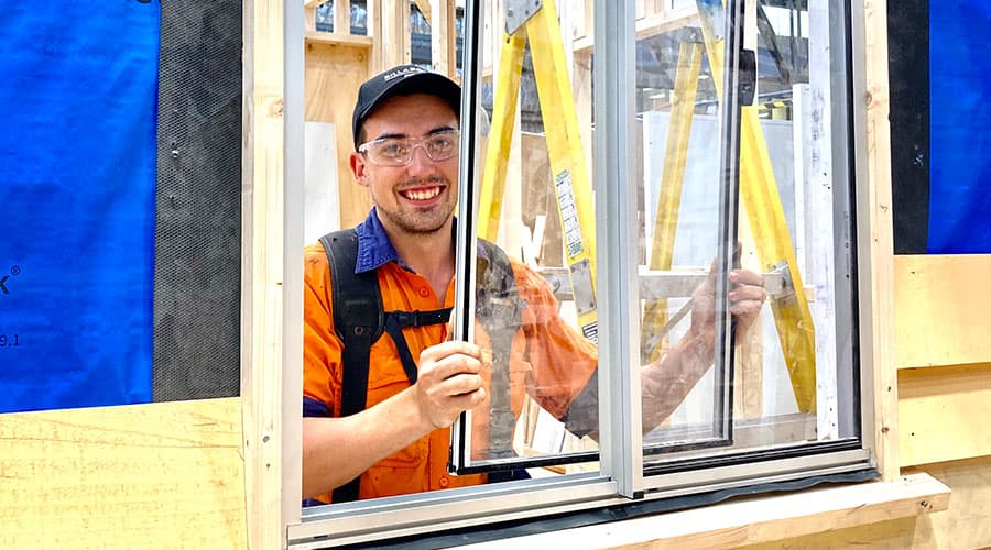 MIGAS Carpentry Apprentice Harry